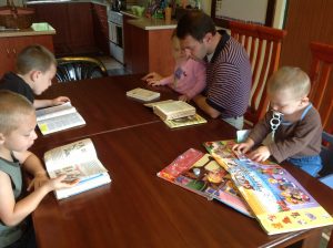 bible reading in family